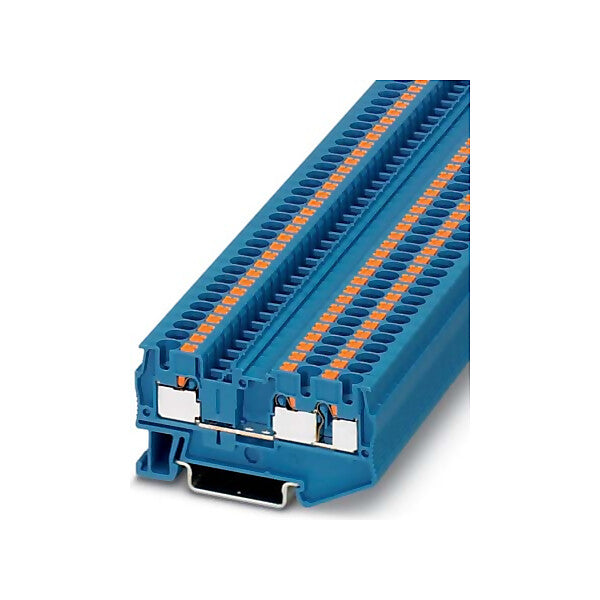 Phoenix Contact Durchgangsreihenklemme 0,2-6qmm,blau PT 4-TWIN BU
